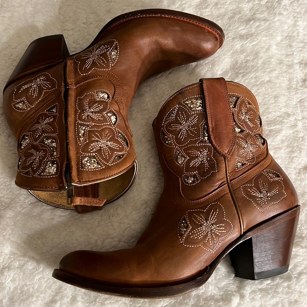 Sparkle booties